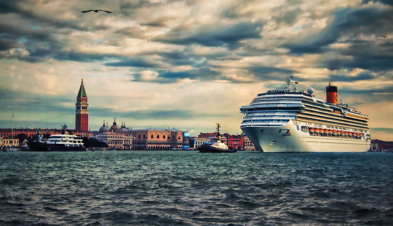 Cruise Ship in Venice