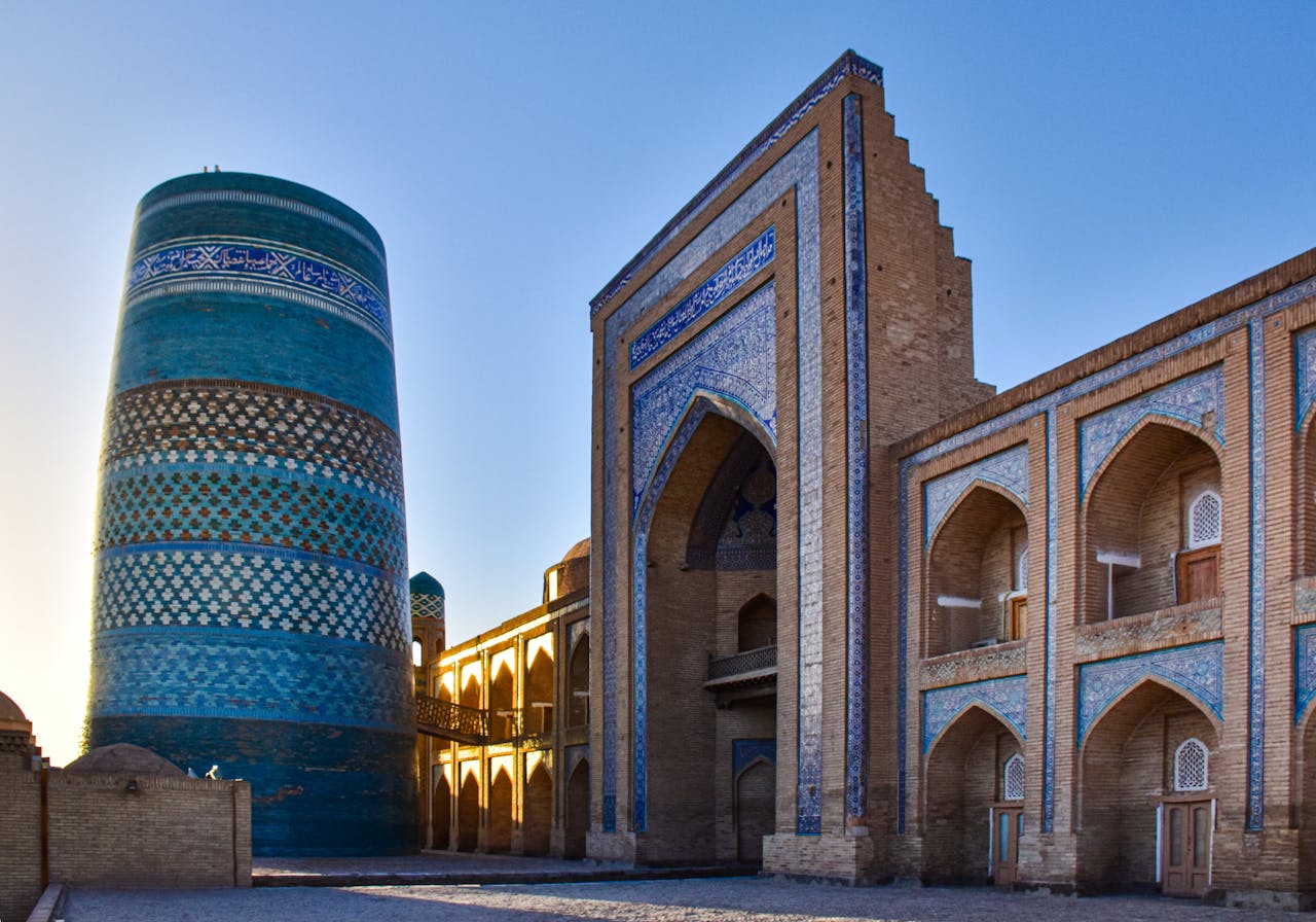 Khiva's Architecture in Uzbekistan