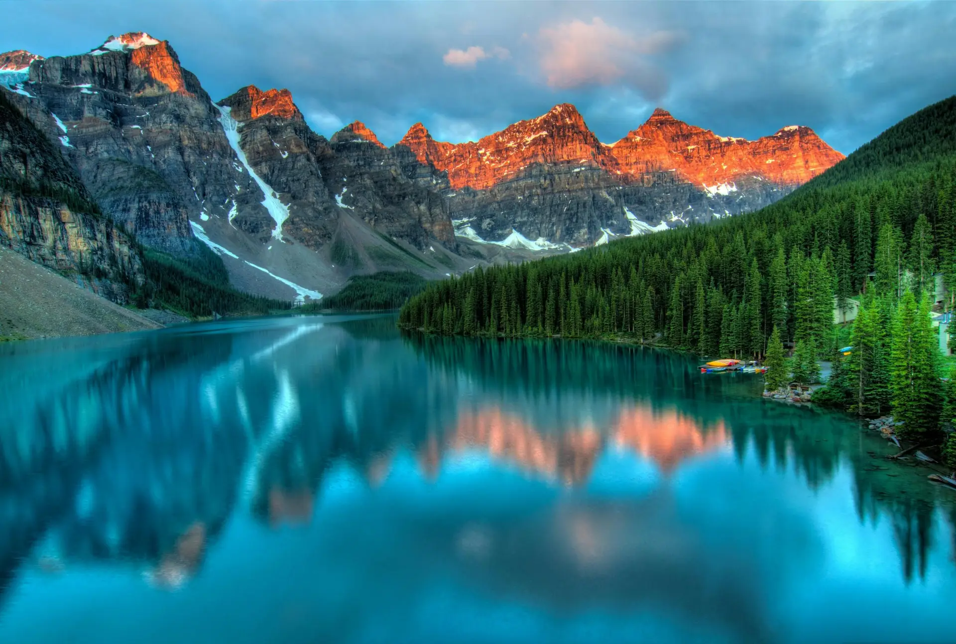 Lake in Canadian Rockies