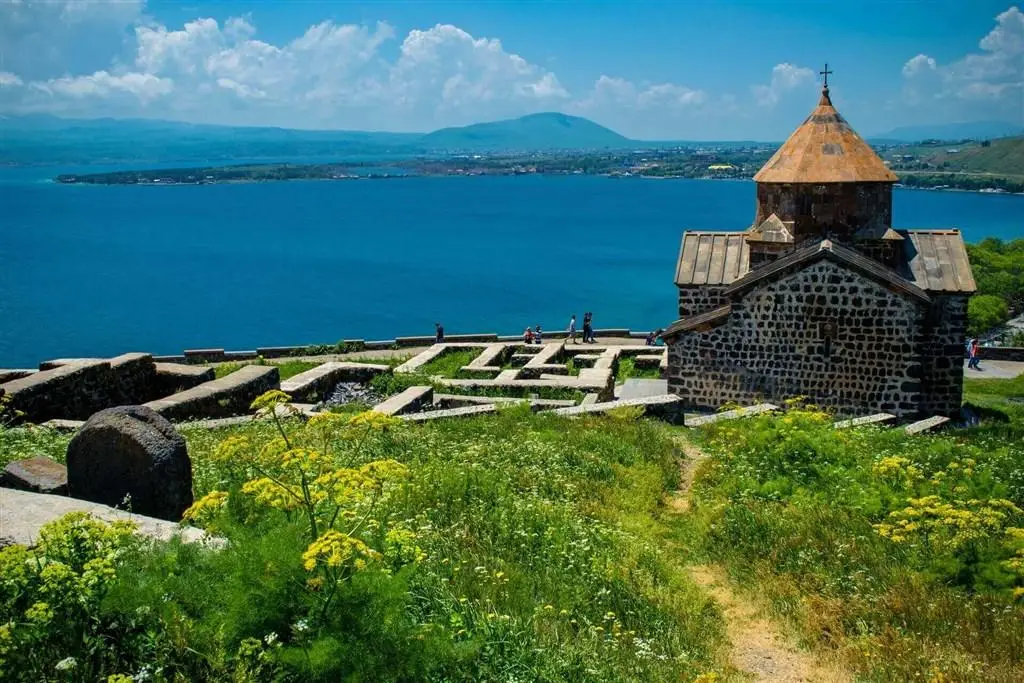 Sevanavank Monastery and Lake Sevan