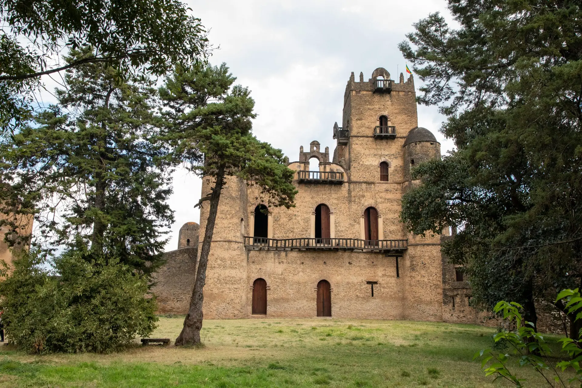 Fasil Ghebbi Castle in Ethiopia