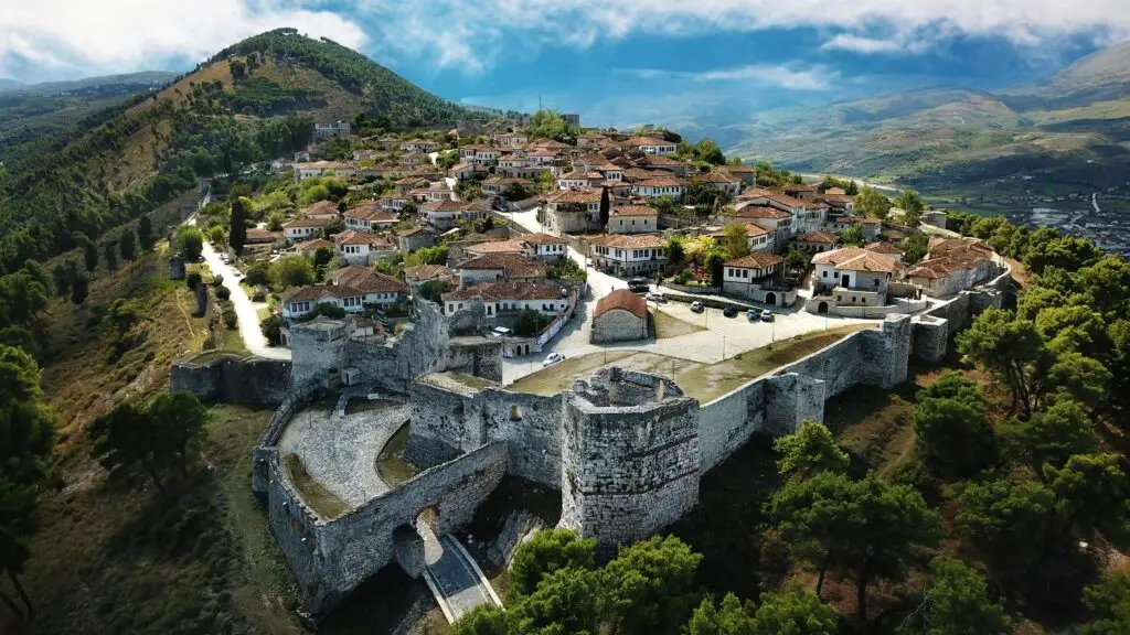 Citadel of Berat in Albania